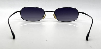 Polo Ralph Lauren 368 Black Gunmetal Sunglasses-Custom Black Gradient Lenses-Unworn