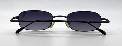 Polo Ralph Lauren 368 Black Gunmetal Sunglasses-Custom Black Gradient Lenses-Unworn