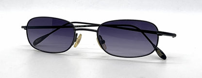 Polo Ralph Lauren 368 Black Gunmetal Sunglasses-Custom Black Gradient Lenses-Unworn