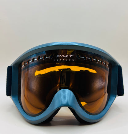 Smith Optics PMT Airflow Ski/Snowboard Goggles Cobalt Gold Lens Rare Model