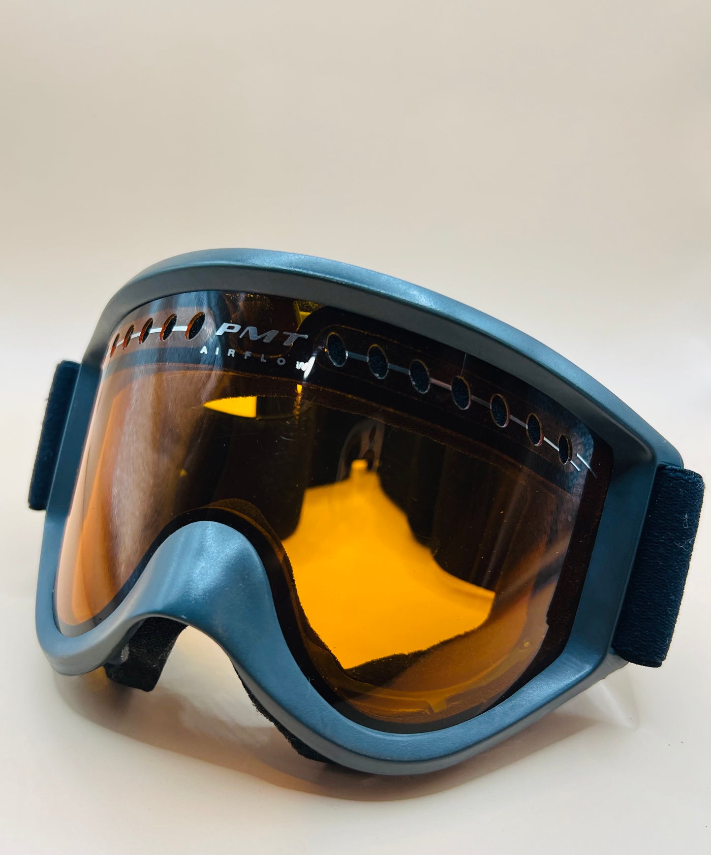 Smith Optics PMT Airflow Ski/Snowboard Goggles Cobalt Gold Lens Rare Model