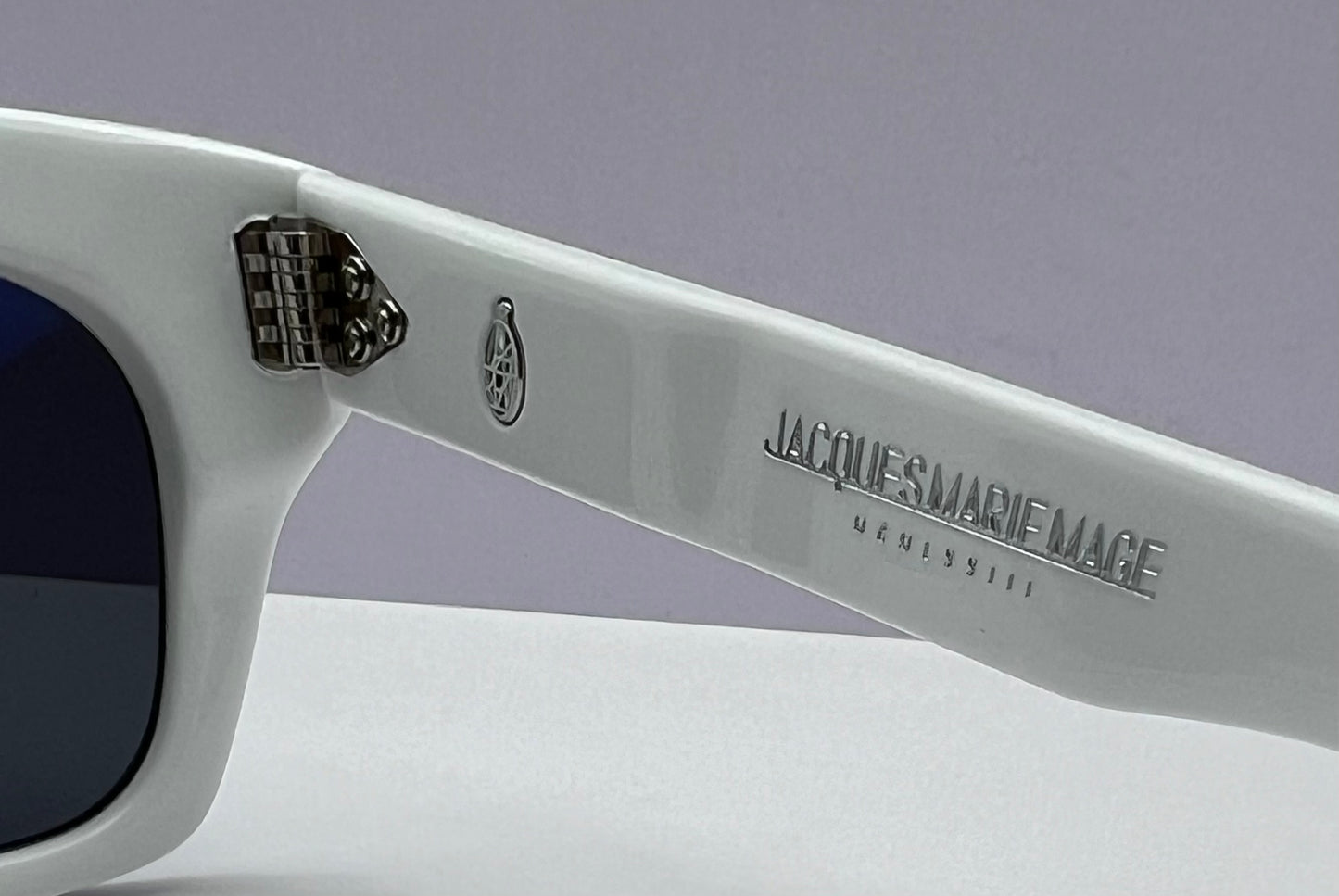 Jacques Marie Mage DEALAN Sunglasses-White-LTD Of 250-Mint Condition-100% Authentic