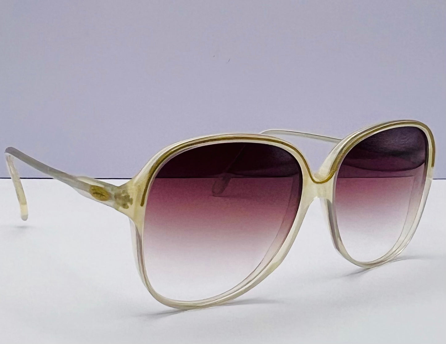 VINTAGE IMAGE Frame RENEWED Into Sunglasses-w/NEW CUSTOM “Berkos Designs” Lenses