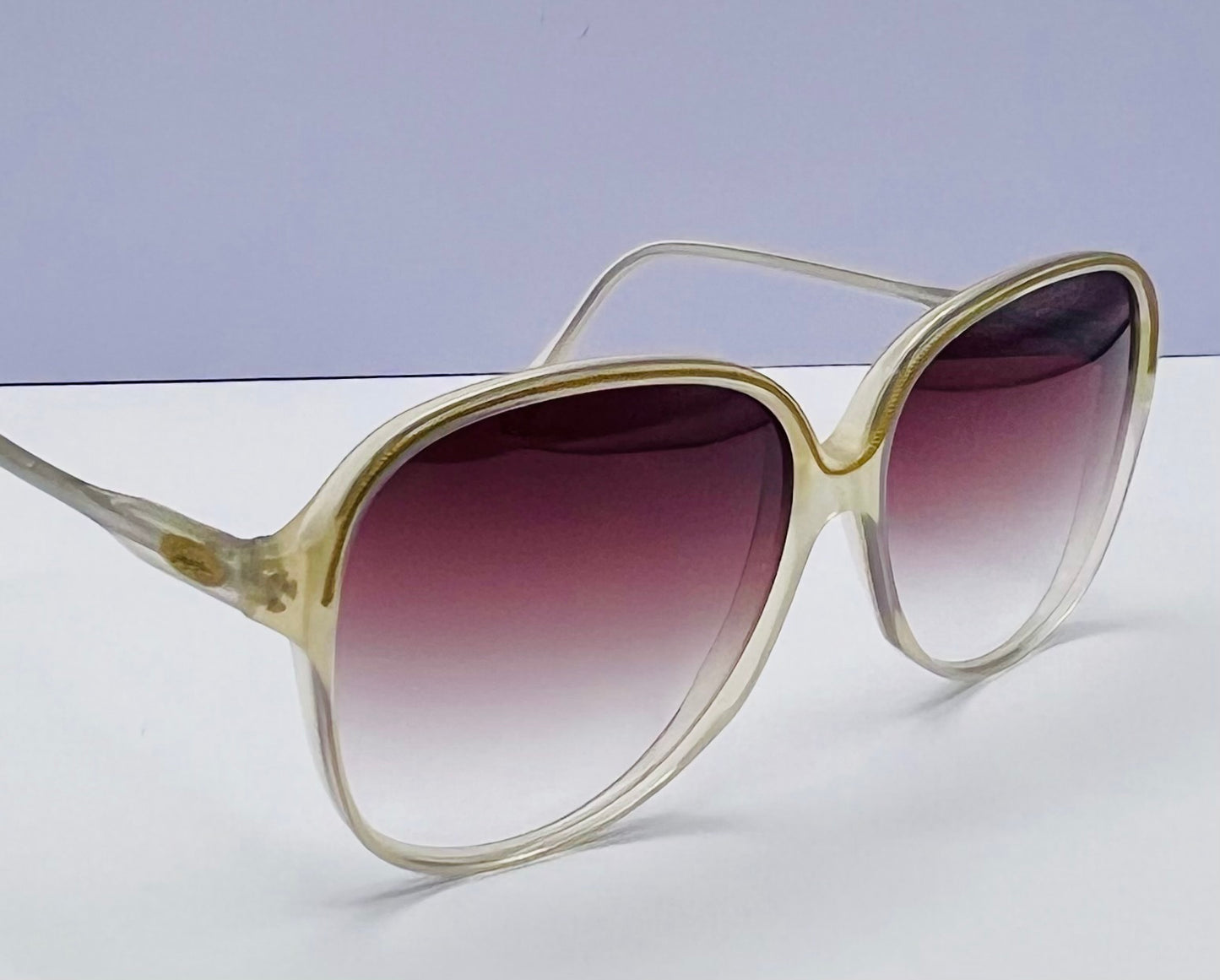 VINTAGE IMAGE Frame RENEWED Into Sunglasses-w/NEW CUSTOM “Berkos Designs” Lenses