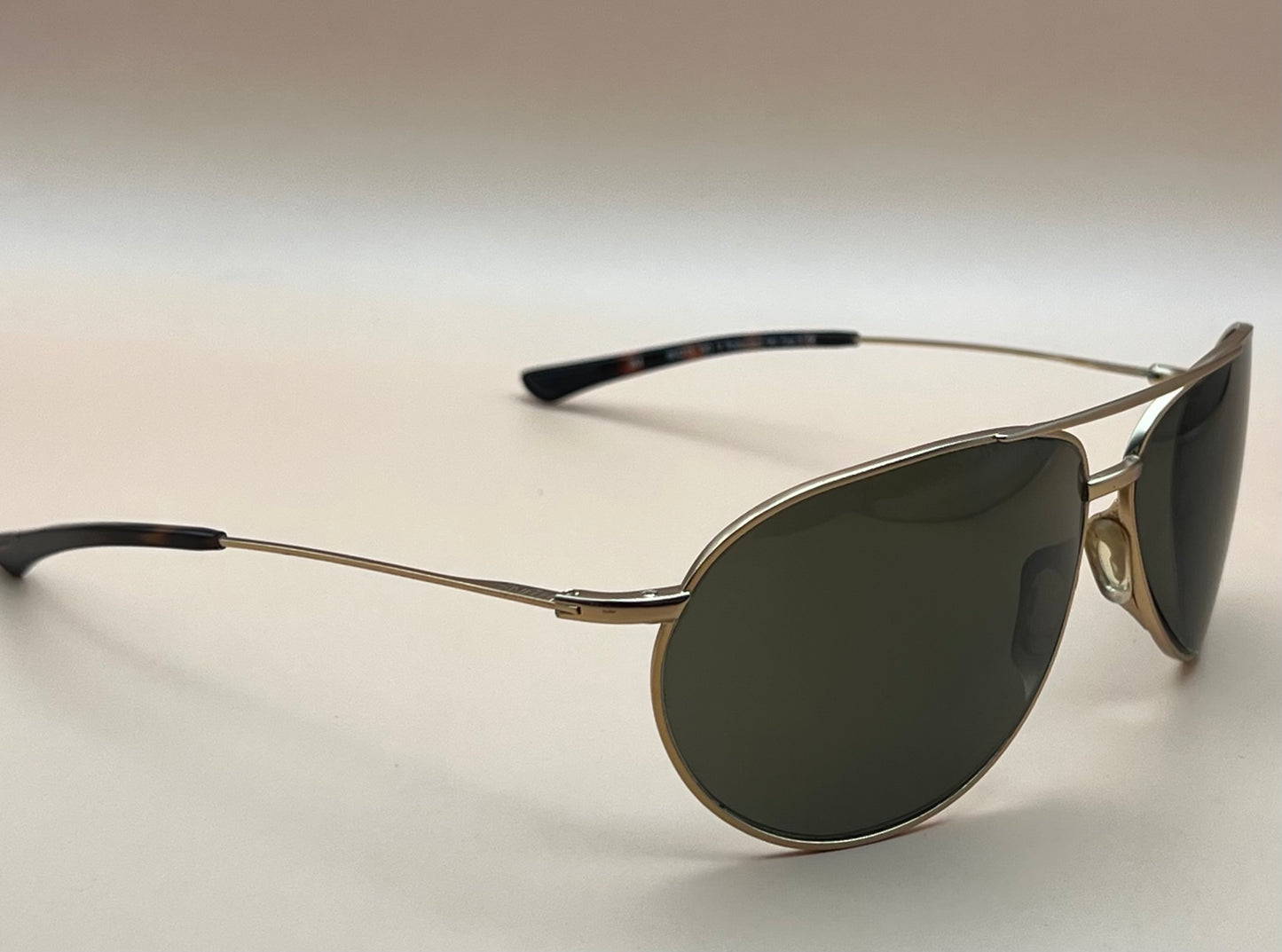 Smith Rockford Sunglasses-Matte Gold AOZ-Aviator-Polarized- Category 3 Tint / 65-13 130