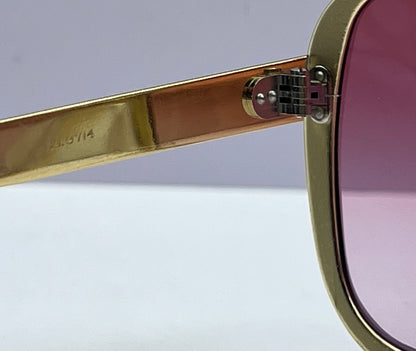 Vintage Japanese Aluminum Frame Revived with Brand New Berko’s Design Custom Gradient Lenses