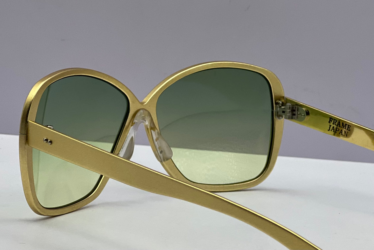 Vintage Japanese Aluminum Frame Revived with Brand New Berko’s Design Custom Gradient Lenses