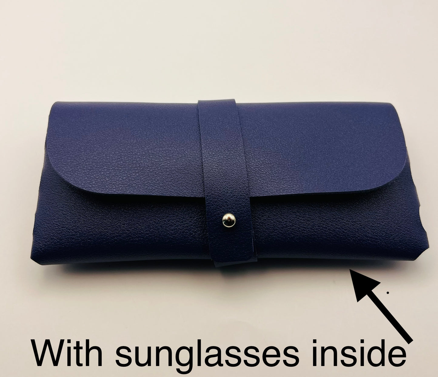 4 PACK: Soft Eco-Friendly Leather-Eyeglasses Case- Sleek & Secure - Perfect Fit!