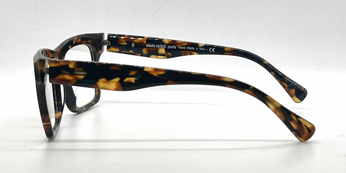 Alain Mikli Demetre A03114 002 Blue / Brown Tortoise Eyeglasses-Unworn-Italy
