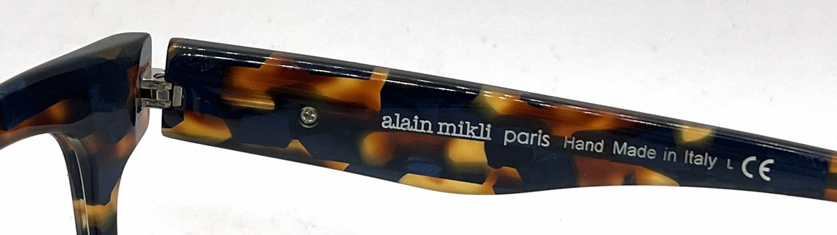 Alain Mikli Demetre A03114 002 Blue / Brown Tortoise Eyeglasses-Unworn-Italy