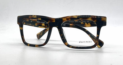 Alain Mikli Demetre A03114 002 Blue / Brown Tortoise Eyeglasses-Unworn-Italy