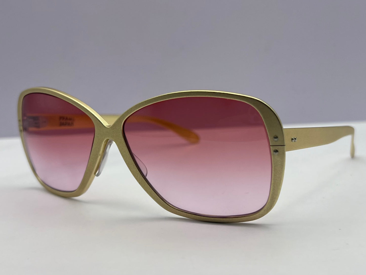 Vintage Japanese Aluminum Frame Revived with Brand New Berko’s Design Custom Gradient Lenses