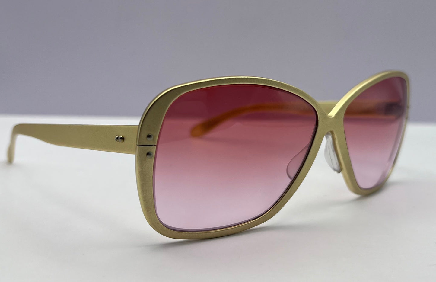 Vintage Japanese Aluminum Frame Revived with Brand New Berko’s Design Custom Gradient Lenses