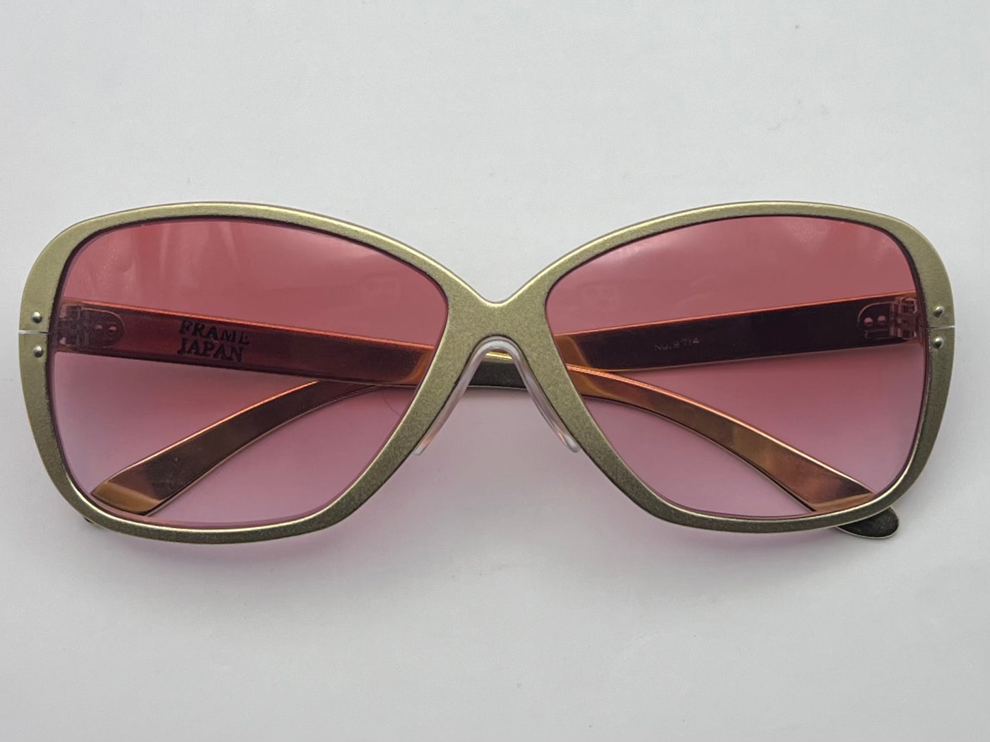 Vintage Japanese Aluminum Frame Revived with Brand New Berko’s Design Custom Gradient Lenses