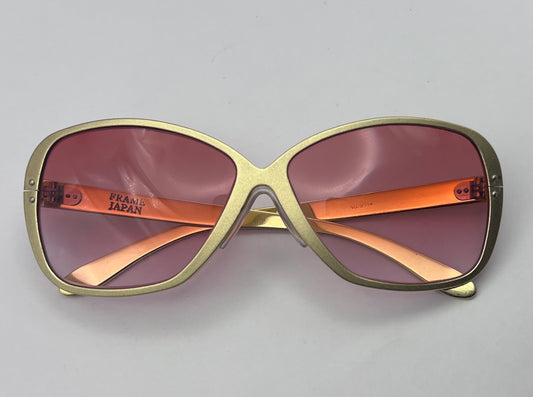 Vintage Japanese Aluminum Frame Revived with Brand New Berko’s Design Custom Gradient Lenses