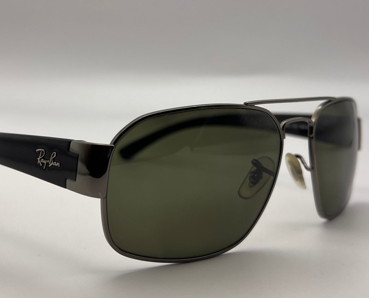 Rayban RB3427 004 58-16 3N-NEW OOAK CUSTOMIZED Green (G-15) Lenses-Case Inc