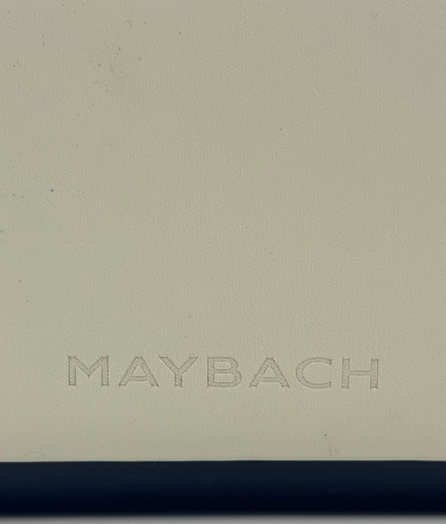 Maybach Retail Countertop Display Embossed Leather-U Shaped-RARE FIND