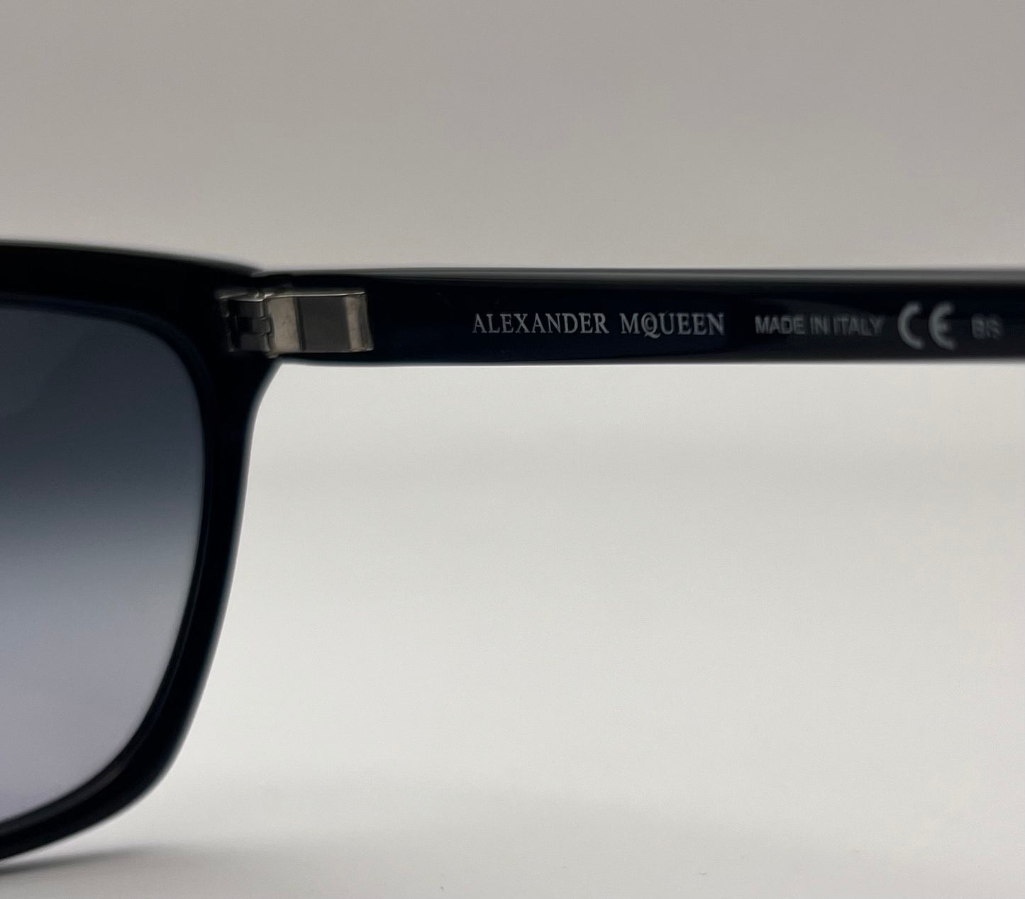 ALEXANDER McQueen-AMQ 4201 807 140-New Customized Gray Into Purple CR-39 Lenses