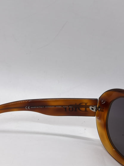 Dior AviaDior 1 056BN Oversized Aviator Luxury Sunglasses-Light Brown-Unworn