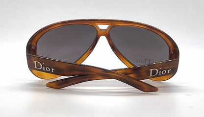 Dior AviaDior 1 056BN Oversized Aviator Luxury Sunglasses-Light Brown-Unworn