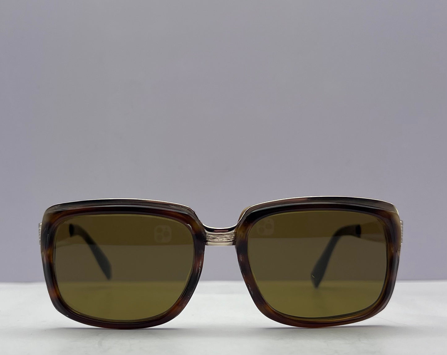 Metzler 6530-12k Gold Filled VINTAGE/ANTIQUE Sunglasses - 60+ Year Old Original-VERY RARE