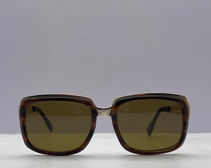 Metzler 6530-12k Gold Filled VINTAGE/ANTIQUE Sunglasses - 60+ Year Old Original-VERY RARE