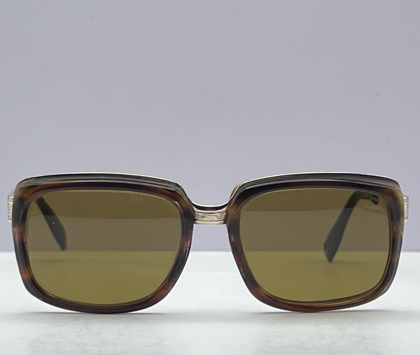 Metzler 6530-12k Gold Filled VINTAGE/ANTIQUE Sunglasses - 60+ Year Old Original-VERY RARE