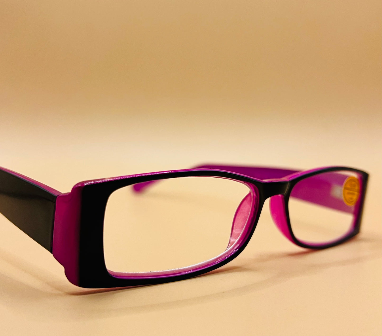 Pablo Zanetti Geometric Narrow Reading Glasses / Colorful Rectangular Frames w/ Aspheric Lens