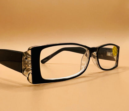 Pablo Zanetti Geometric Narrow Reading Glasses / Colorful Rectangular Frames w/ Aspheric Lens