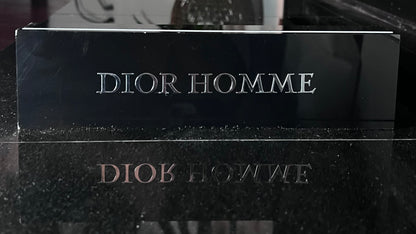 Dior Homme Retail Nameplate-Raised Lettering-Ceramic-10x3x1.25”-Great Condition