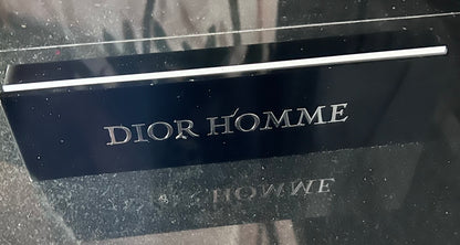 Dior Homme Retail Nameplate-Raised Lettering-Ceramic-10x3x1.25”-Great Condition