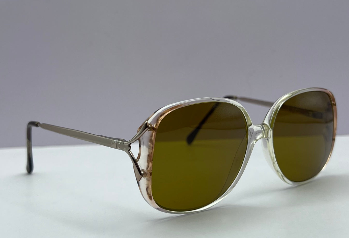 Vintage Luxottica “Colleen”  Frames-RENEWED with Brand New “Berkos Designs” Custom OLIVE Lenses