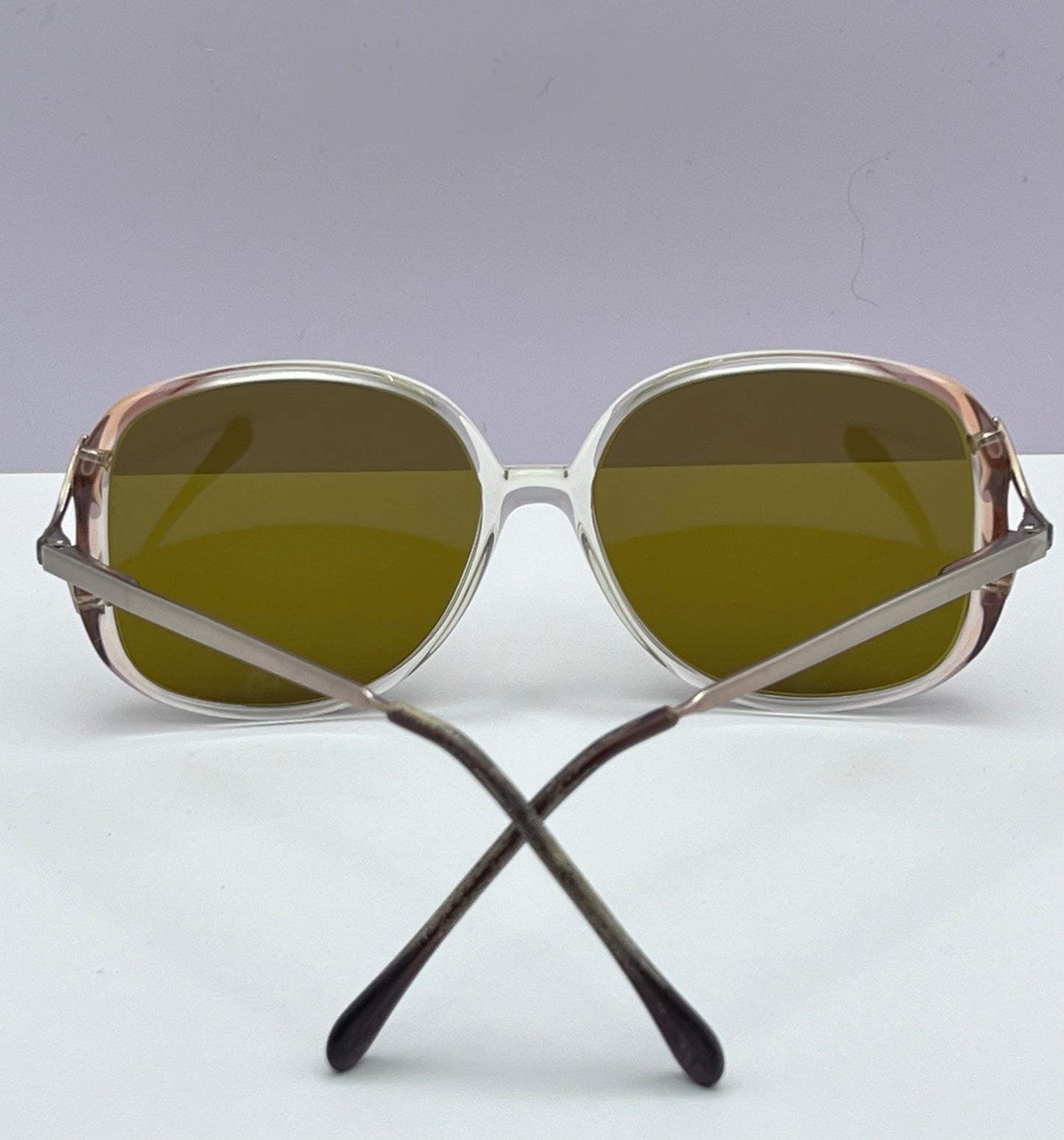 Vintage Luxottica “Colleen”  Frames-RENEWED with Brand New “Berkos Designs” Custom OLIVE Lenses