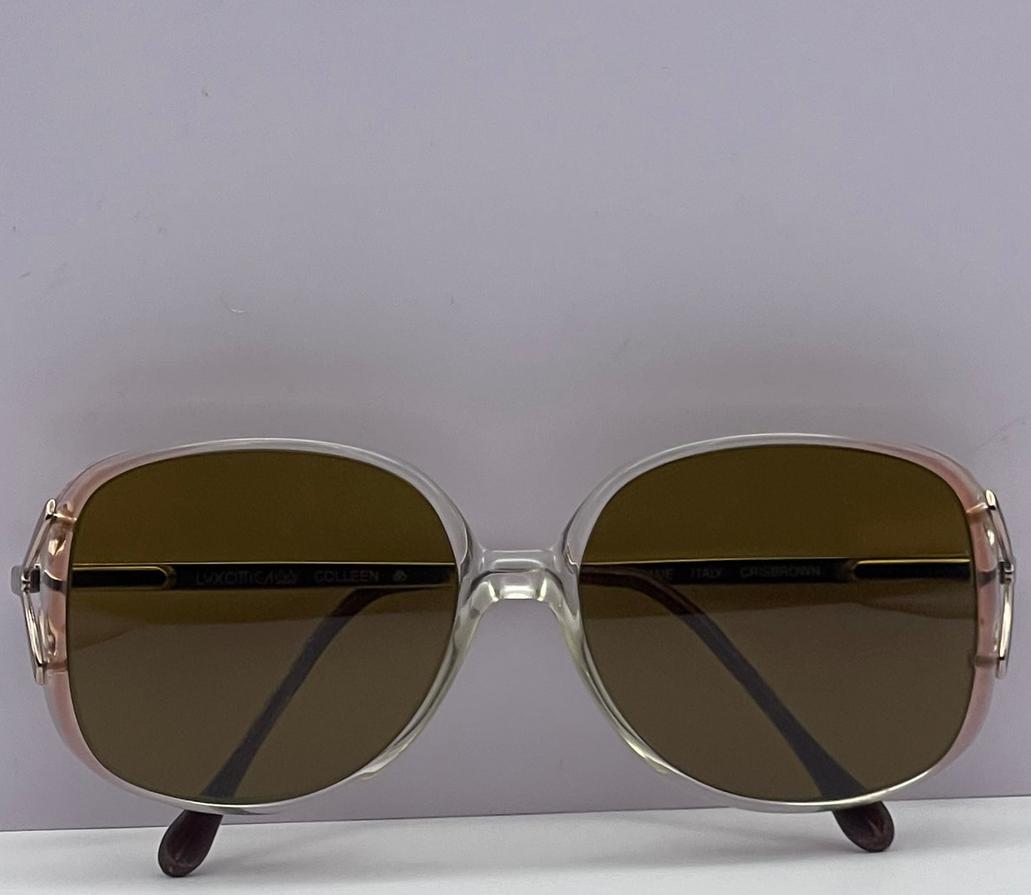 Vintage Luxottica “Colleen”  Frames-RENEWED with Brand New “Berkos Designs” Custom OLIVE Lenses