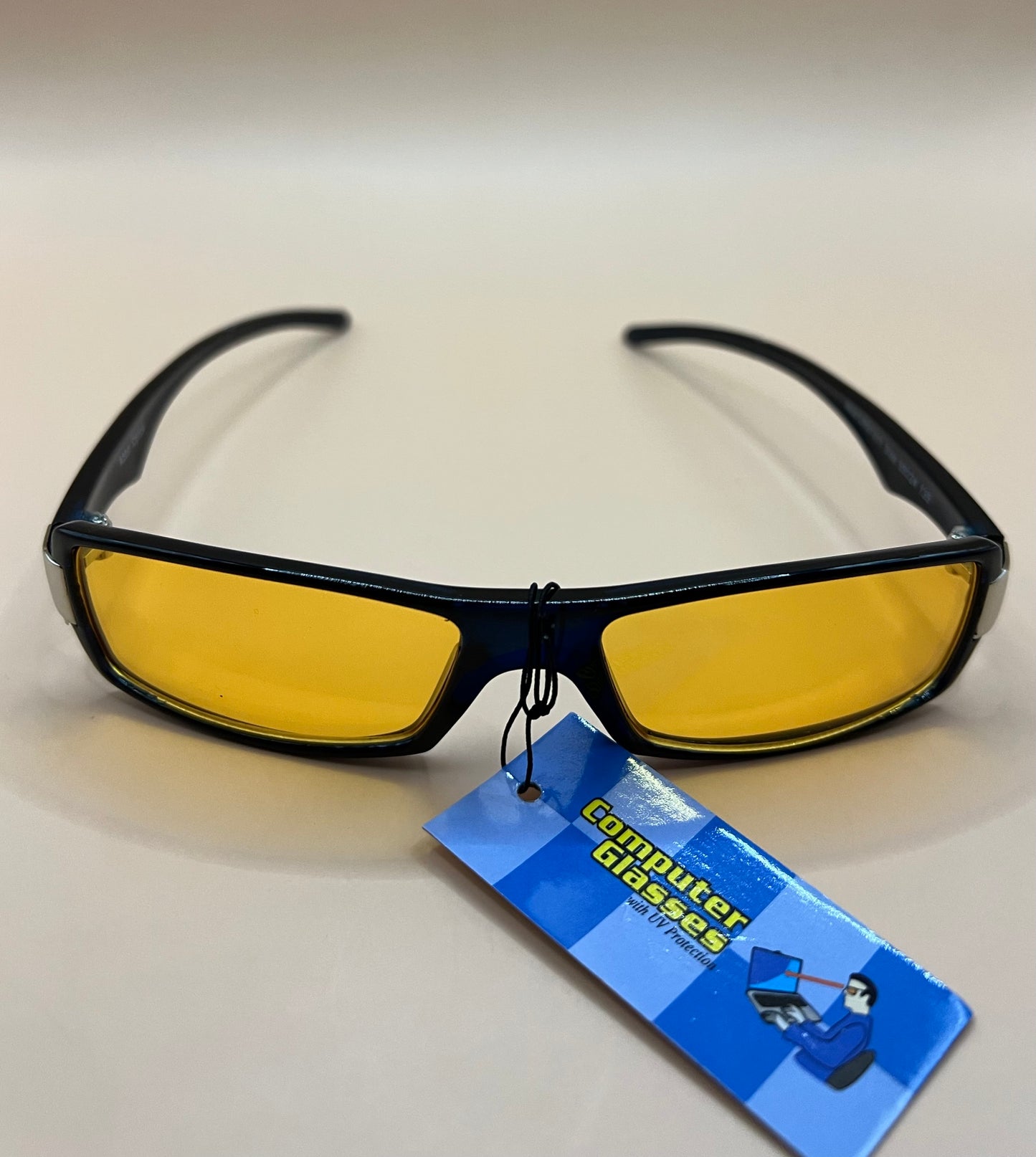 ABBOT OPTICAL / BRAND NEW AMBER/BLUE LIGHT BLOCKING GAMING & COMPUTER GLASSES