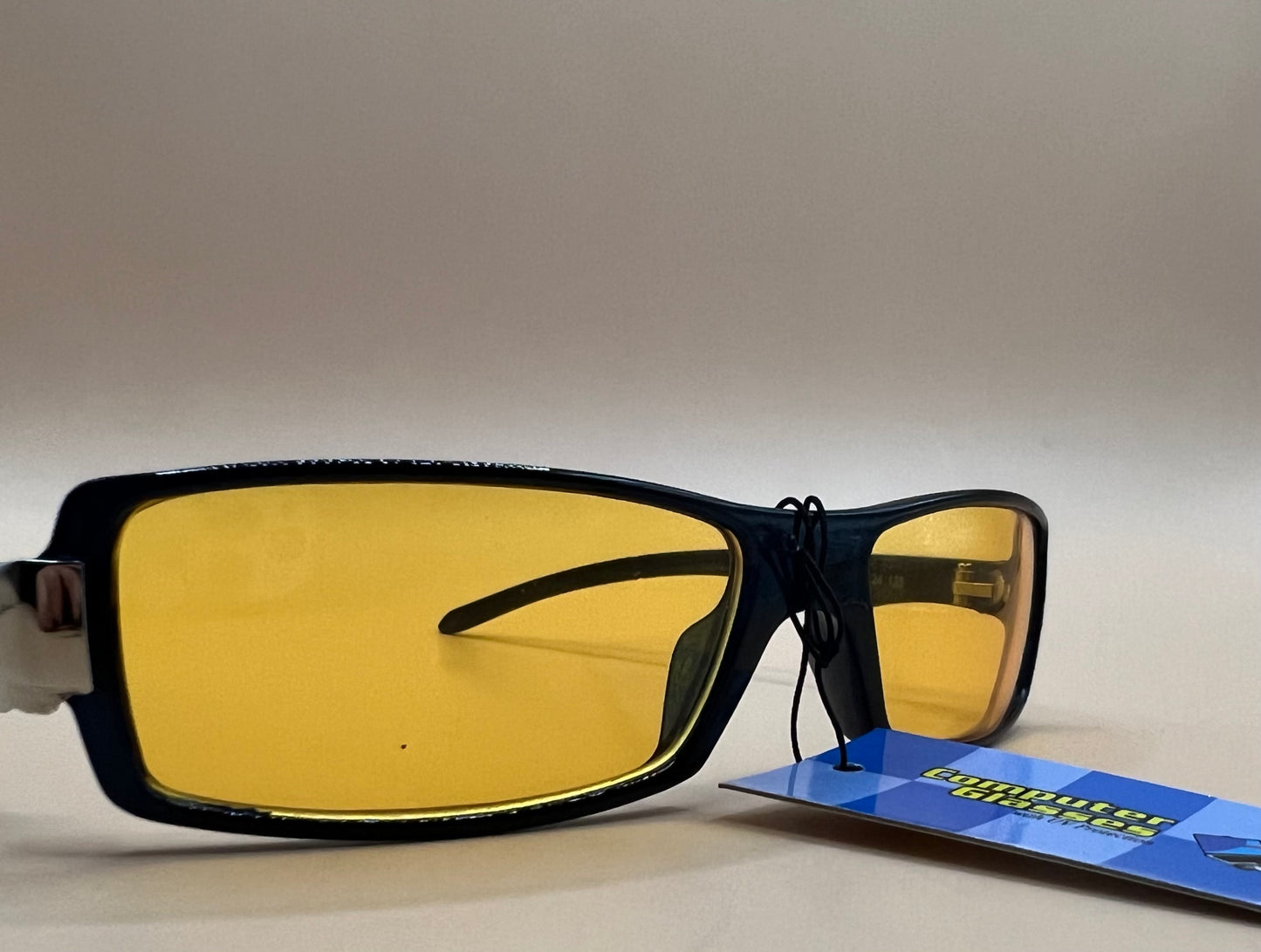 ABBOT OPTICAL / BRAND NEW AMBER/BLUE LIGHT BLOCKING GAMING & COMPUTER GLASSES