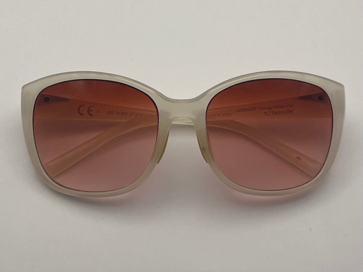 Smith Evolve-Lookout-BRAND NEW,CUSTOM MADE, CR-39 ROSE TO PINK GRADIENT LENSES-MINT