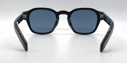 Prada PR A16S 16K-04D Black Geometric Sunglasses-Light Blue Custom Lenses-Unworn