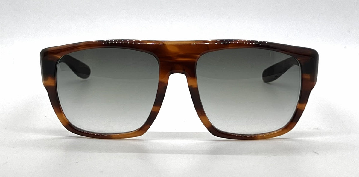 Ray-Ban B&L Drifter Tortoise Square Sunglasses-Grey Green Gradient Lenses-Unworn