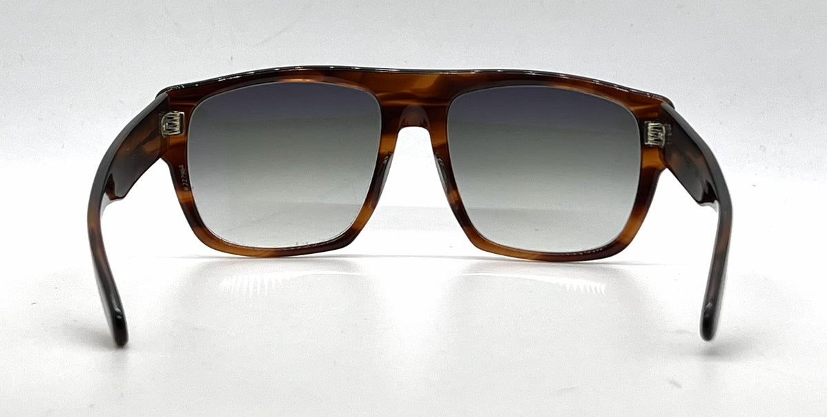 Ray-Ban B&L Drifter Tortoise Square Sunglasses-Grey Green Gradient Lenses-Unworn