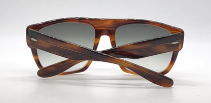 Ray-Ban B&L Drifter Tortoise Square Sunglasses-Grey Green Gradient Lenses-Unworn