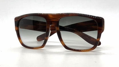 Ray-Ban B&L Drifter Tortoise Square Sunglasses-Grey Green Gradient Lenses-Unworn
