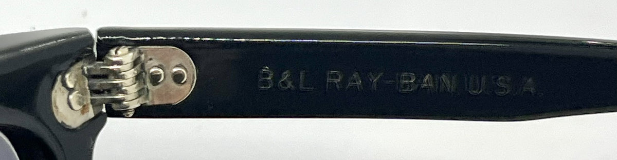 Ray-Ban B&L Balorama Black Wrap Sunglasses-G-15 Green Lenses-Unworn