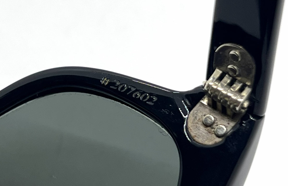 Ray-Ban B&L Balorama Black Wrap Sunglasses-G-15 Green Lenses-Unworn