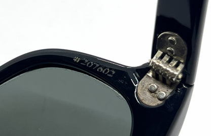 Ray-Ban B&L Balorama Black Wrap Sunglasses-G-15 Green Lenses-Unworn