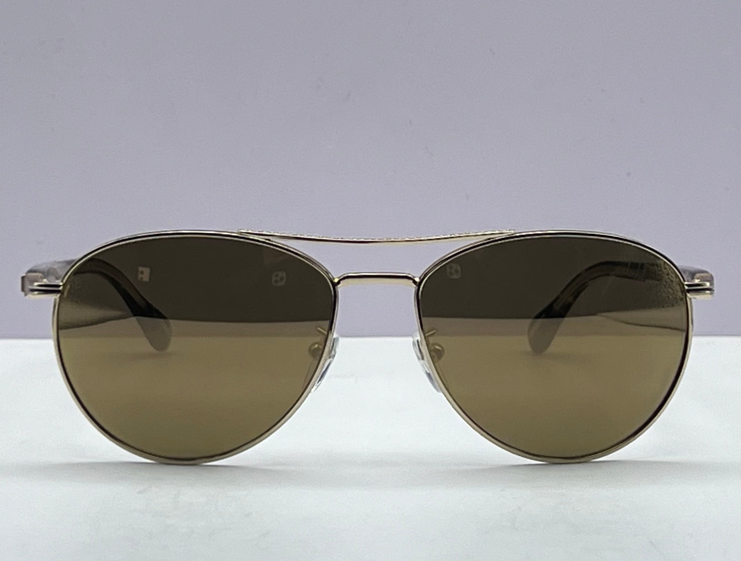 DUNHILL Aviator Sunglasses- *3 SDH002 R26G 145-GOLD MIRRORED-100% Authentic