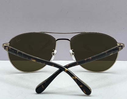 DUNHILL Aviator Sunglasses- *3 SDH002 R26G 145-GOLD MIRRORED-100% Authentic