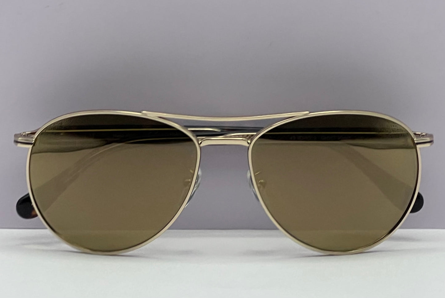 DUNHILL Aviator Sunglasses- *3 SDH002 R26G 145-GOLD MIRRORED-100% Authentic