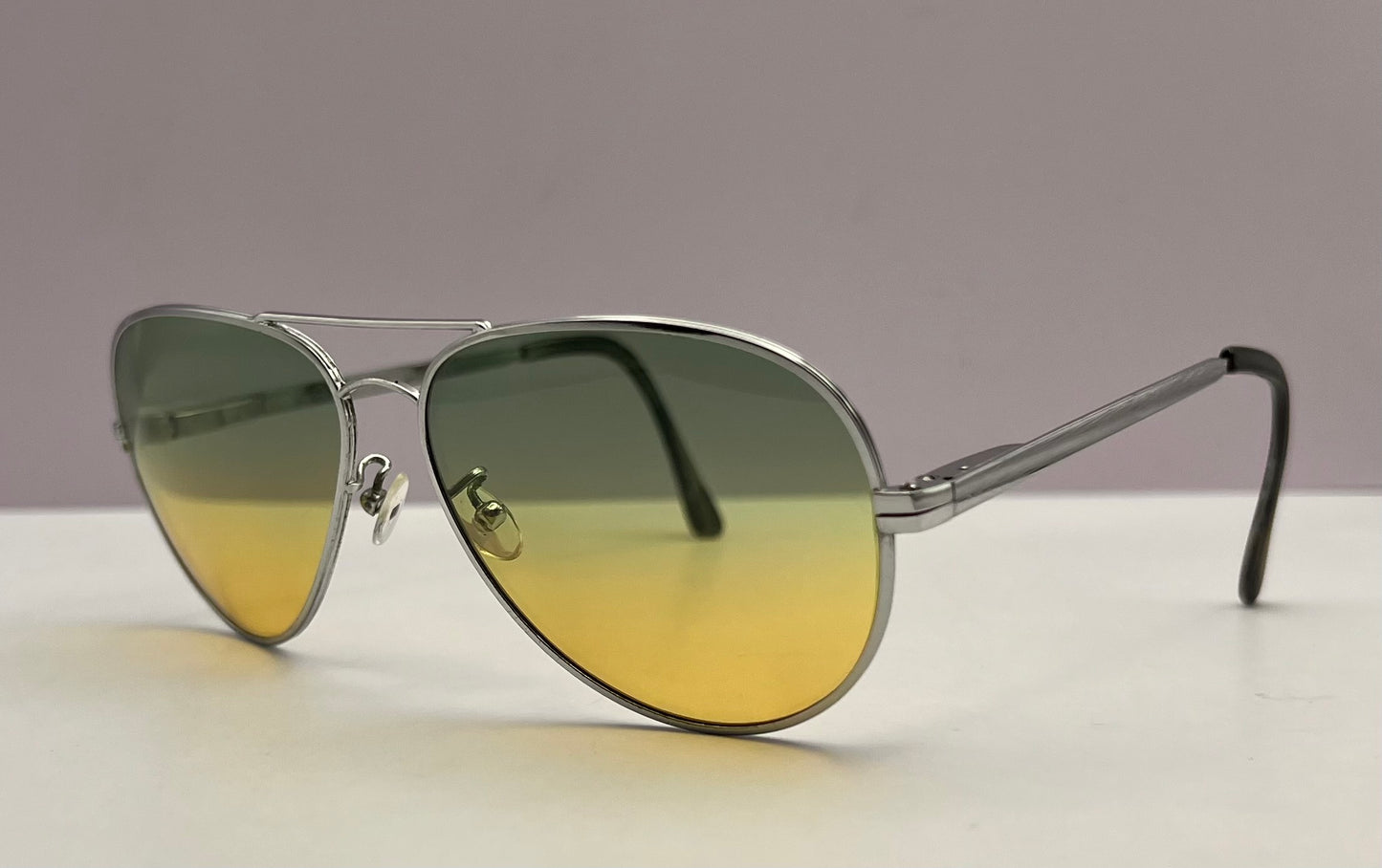 Vintage Silver Pilot Frames from France Renewed with Brand New Berko’s Designs Custom Lenses