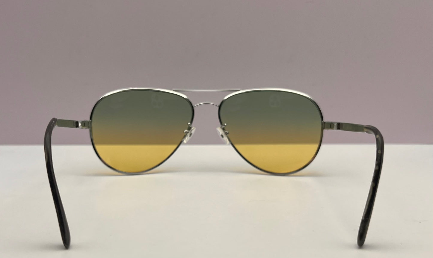 Vintage Silver Pilot Frames from France Renewed with Brand New Berko’s Designs Custom Lenses